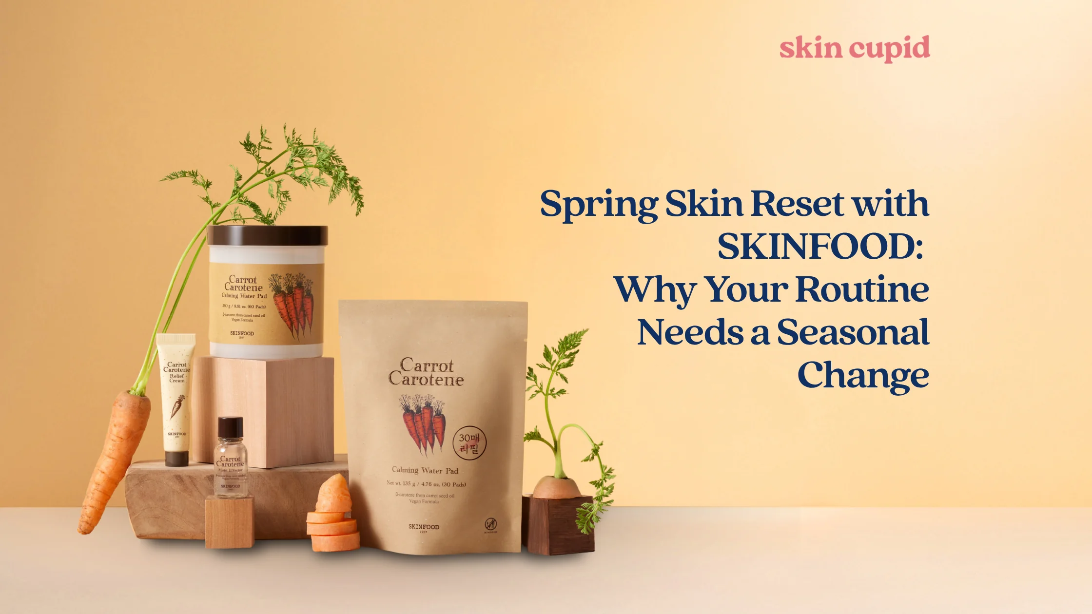 Spring Skin Reset with SKINFOOD: Why Your Routine Needs a Seasonal Change